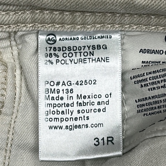 AG Adriano Goldschmidt women’s AG-ED denim the Tellis modern slim jeans - Picture 7 of 10